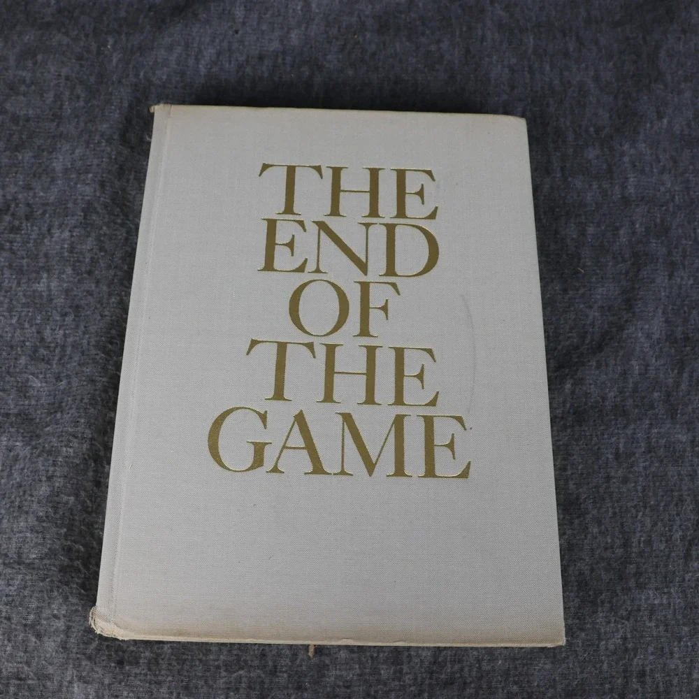 Vintage The End Of The Game Peter Hill Beard White HC Viking 1965 Photography